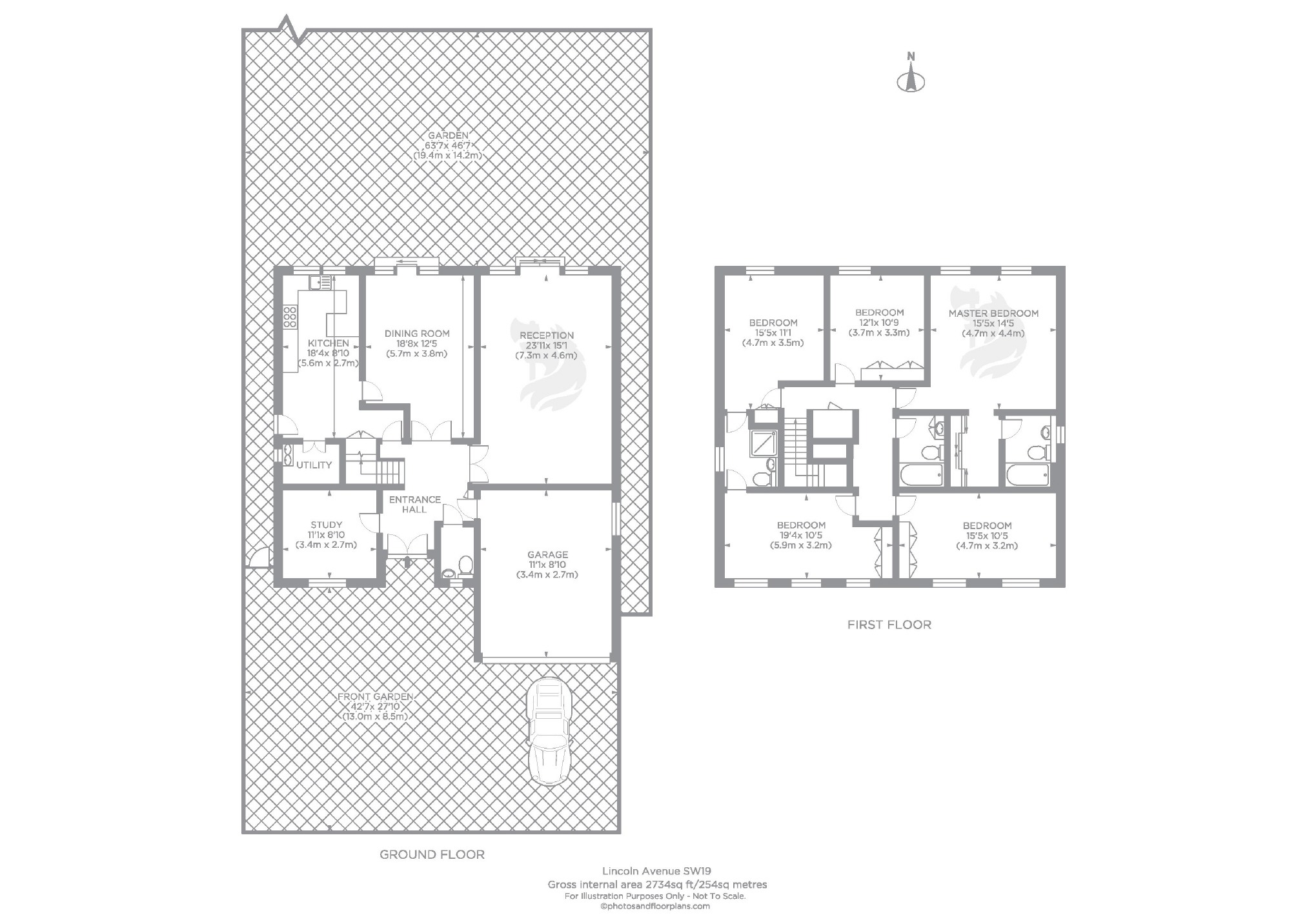 22, Lincoln Avenue, London floorplan