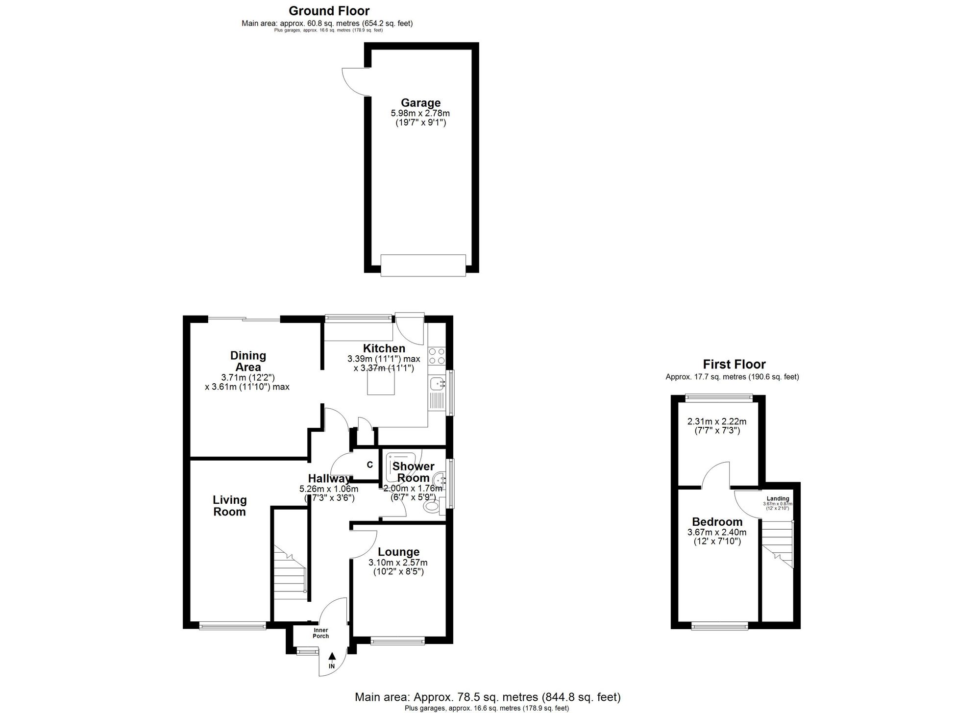 71 Cobdown Close, Aylesford floorplan