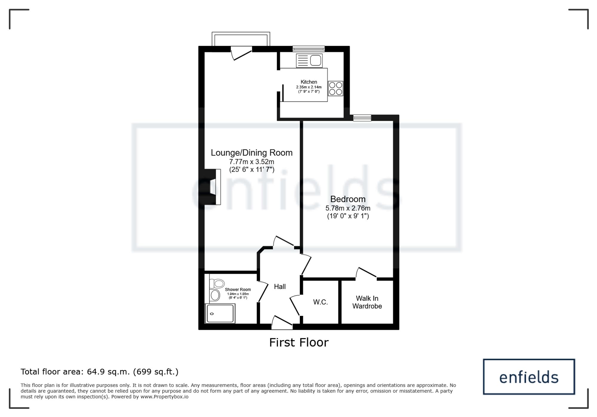 23 Haven Court Southampton Road, Southampton floorplan