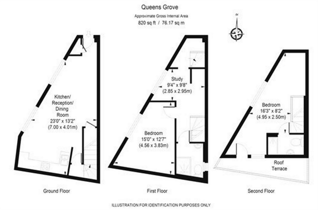2 Bedrooms Flat to rent in Queens Grove, London NW8