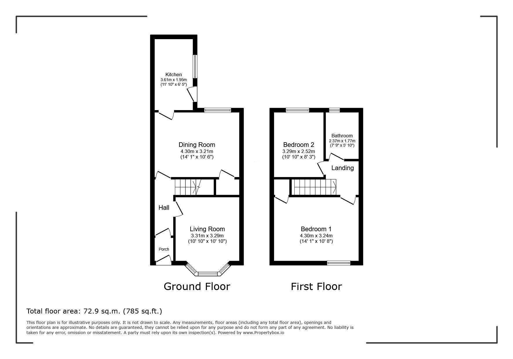 3, Cameron Street, Stockton-on-Tees floorplan