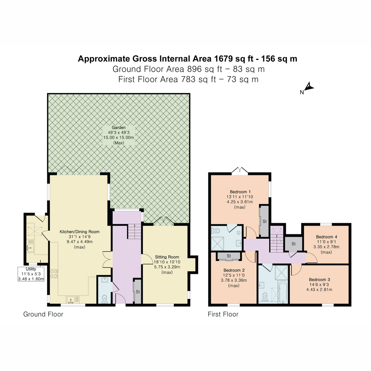 31A, Manor Road, Didcot floorplan