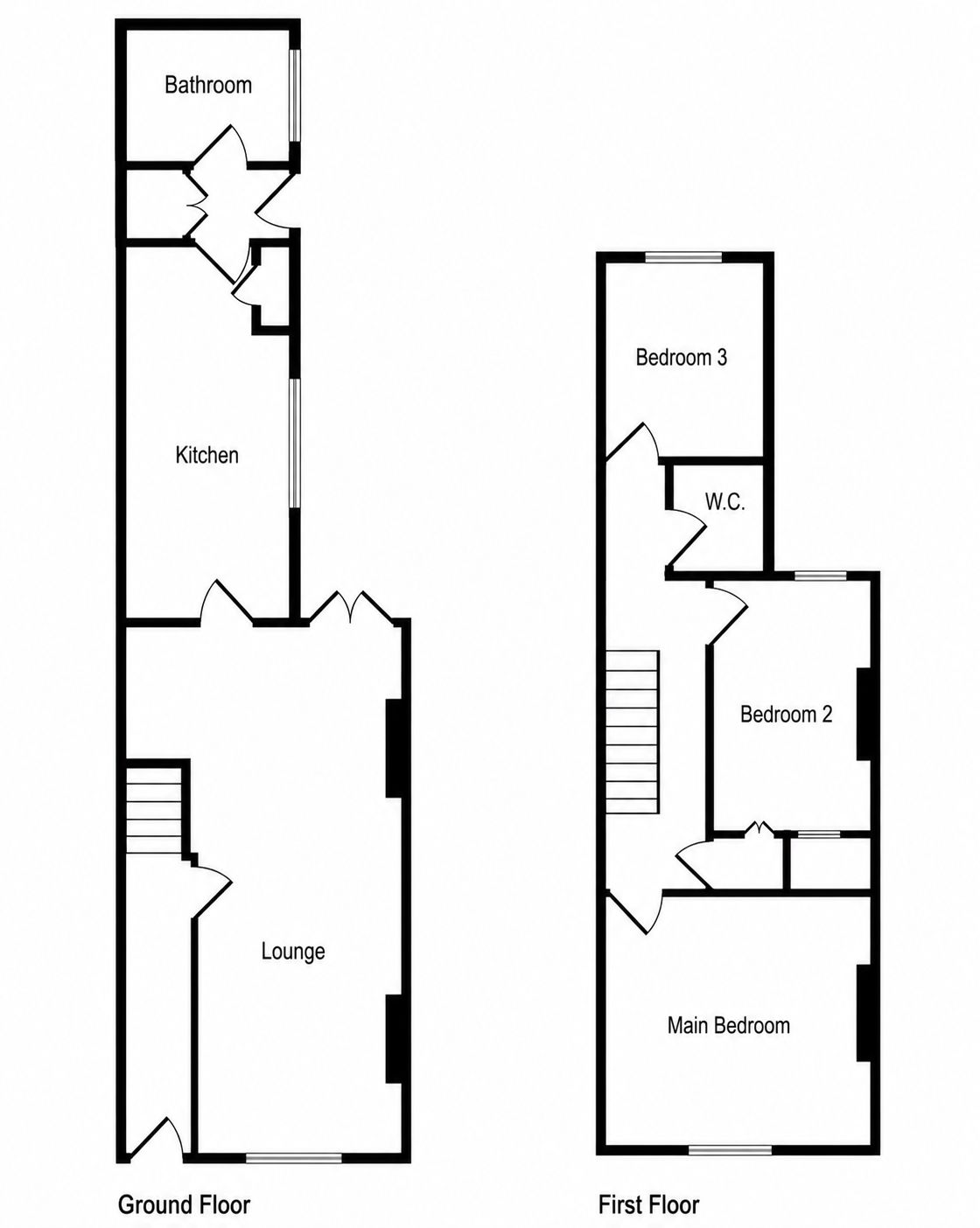 23, Gladstone Road, Colchester floorplan