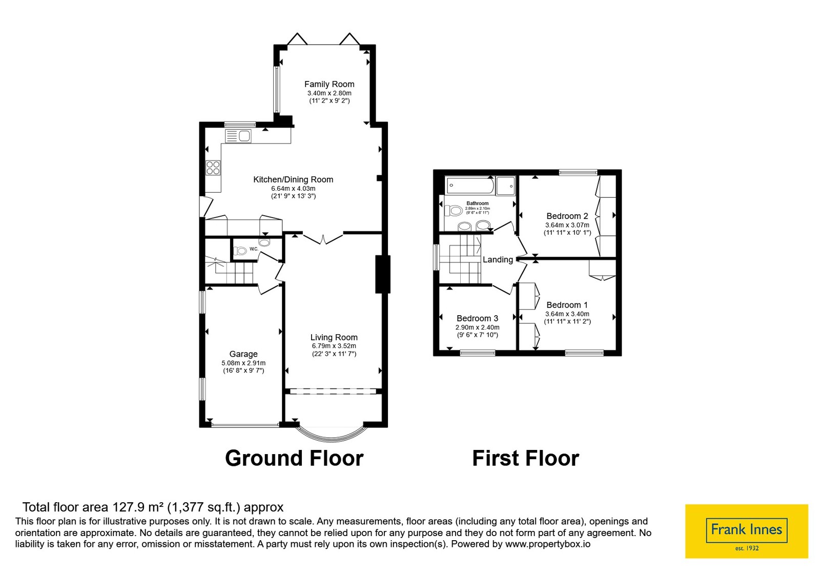 34, Orchard Rise, Nottingham floorplan