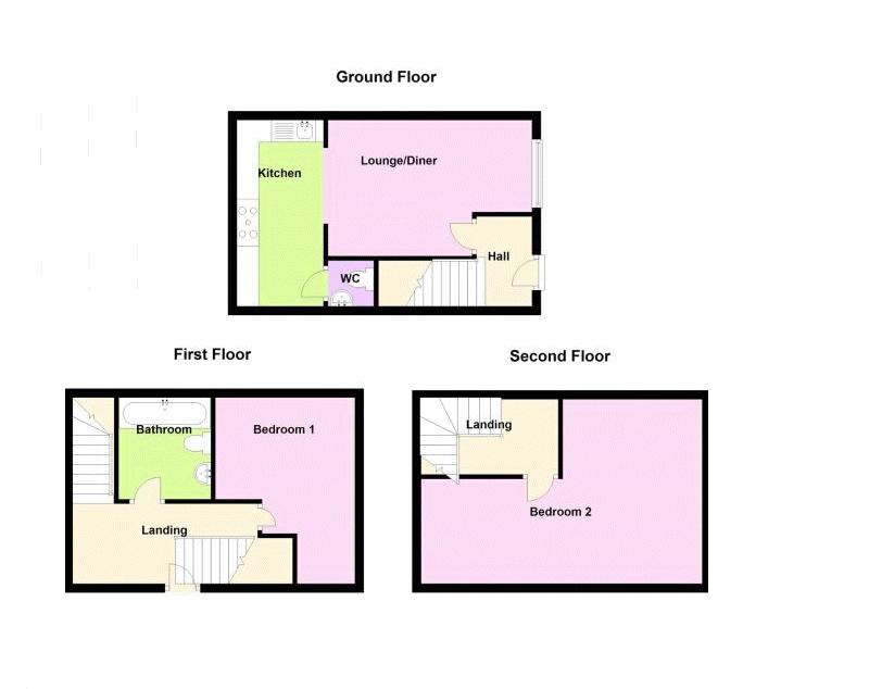 2 Bedrooms Terraced house for sale in Tillerman Court, Old Swan Liverpool L13