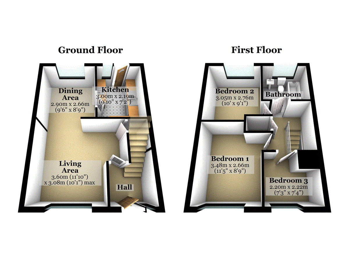 86, Windmill Lane, Raunds floorplan