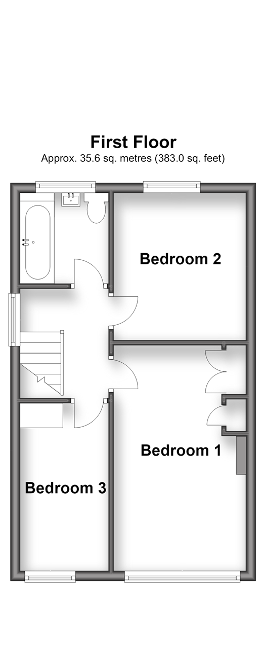 Kirdford Close, Rustington floorplan