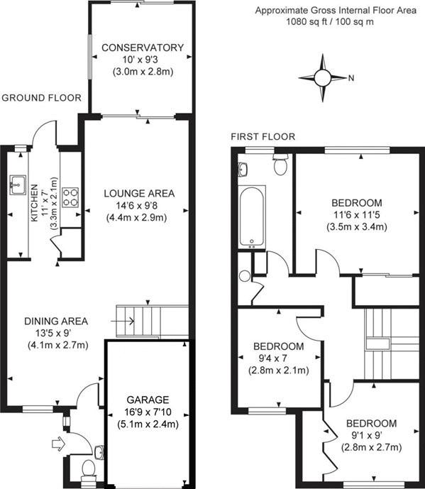 Free property report 4 Ruspers, Burgess Hill, RH15 0EB Chimnie