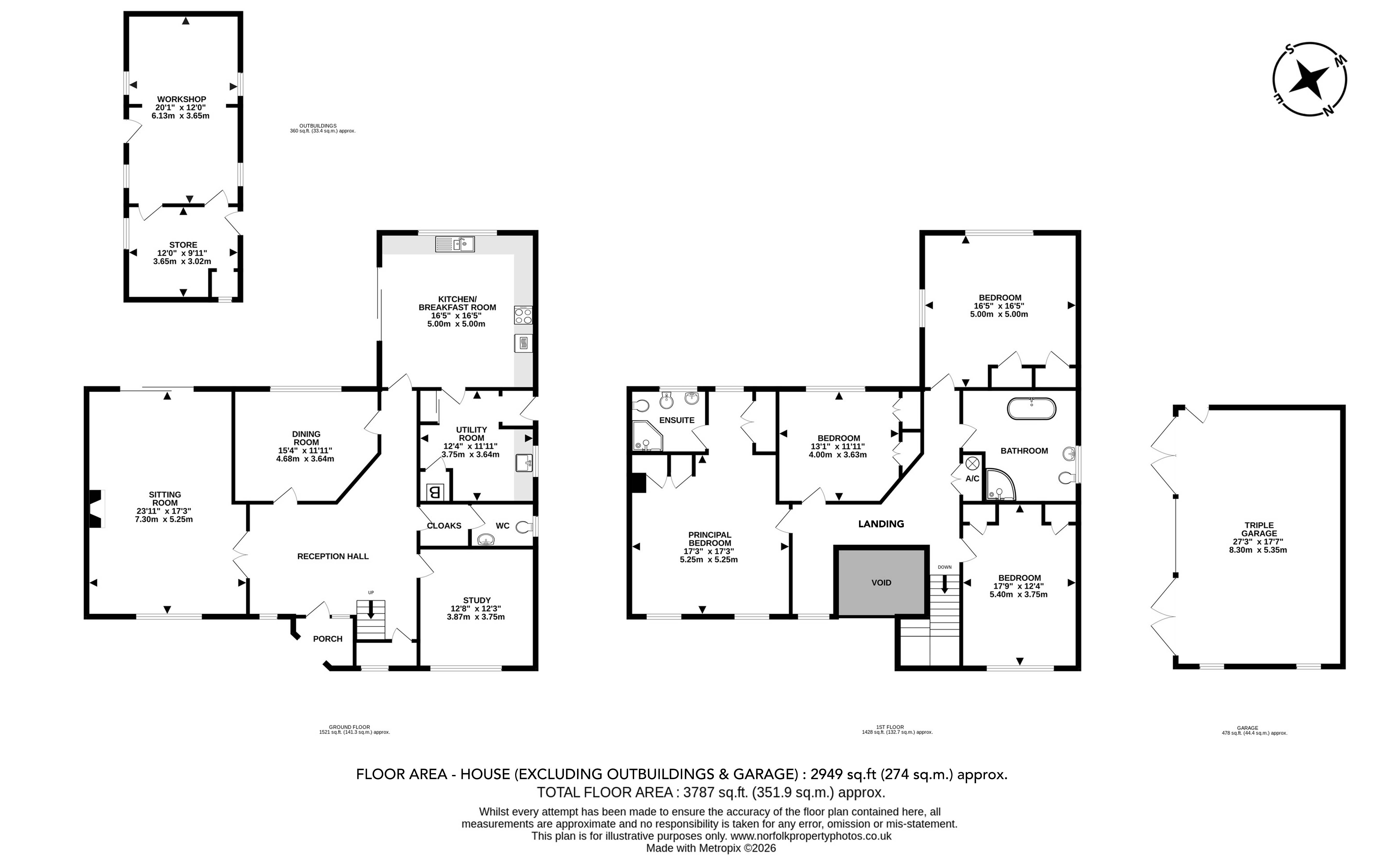 Fircroft, 27, Station Road, Norwich floorplan