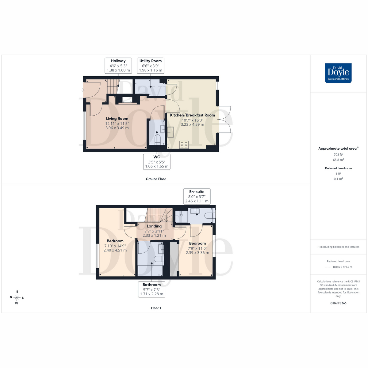 2, Chalk Row, London Road, Bourne End floorplan