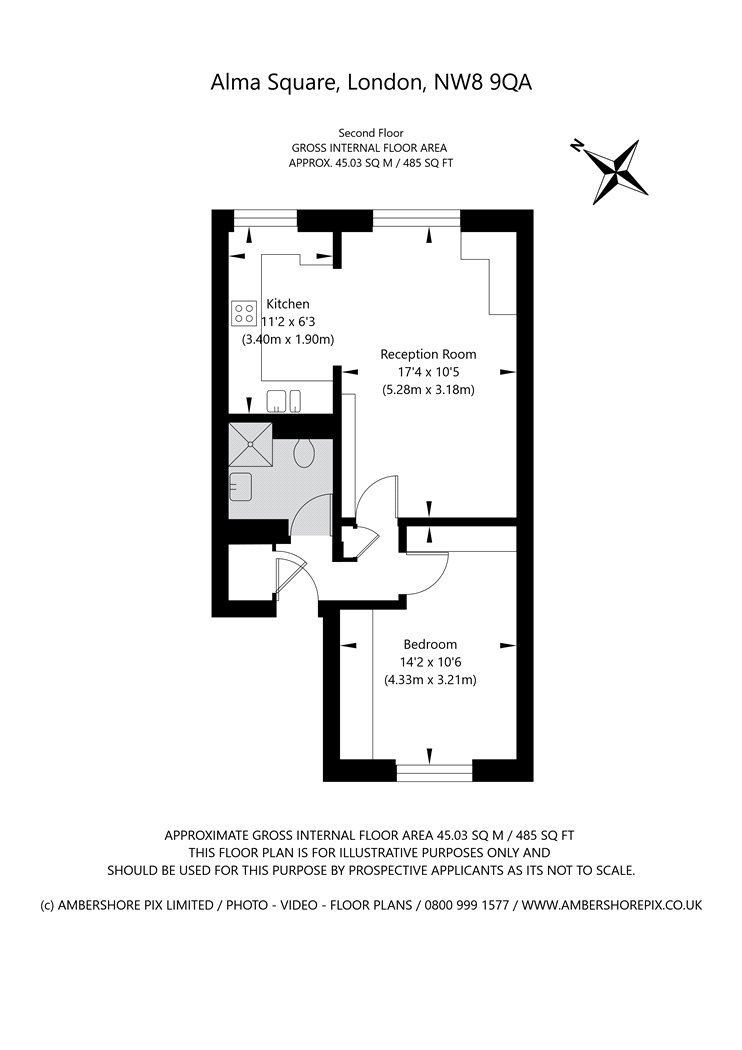 Alma Square, St John's Wood floorplan