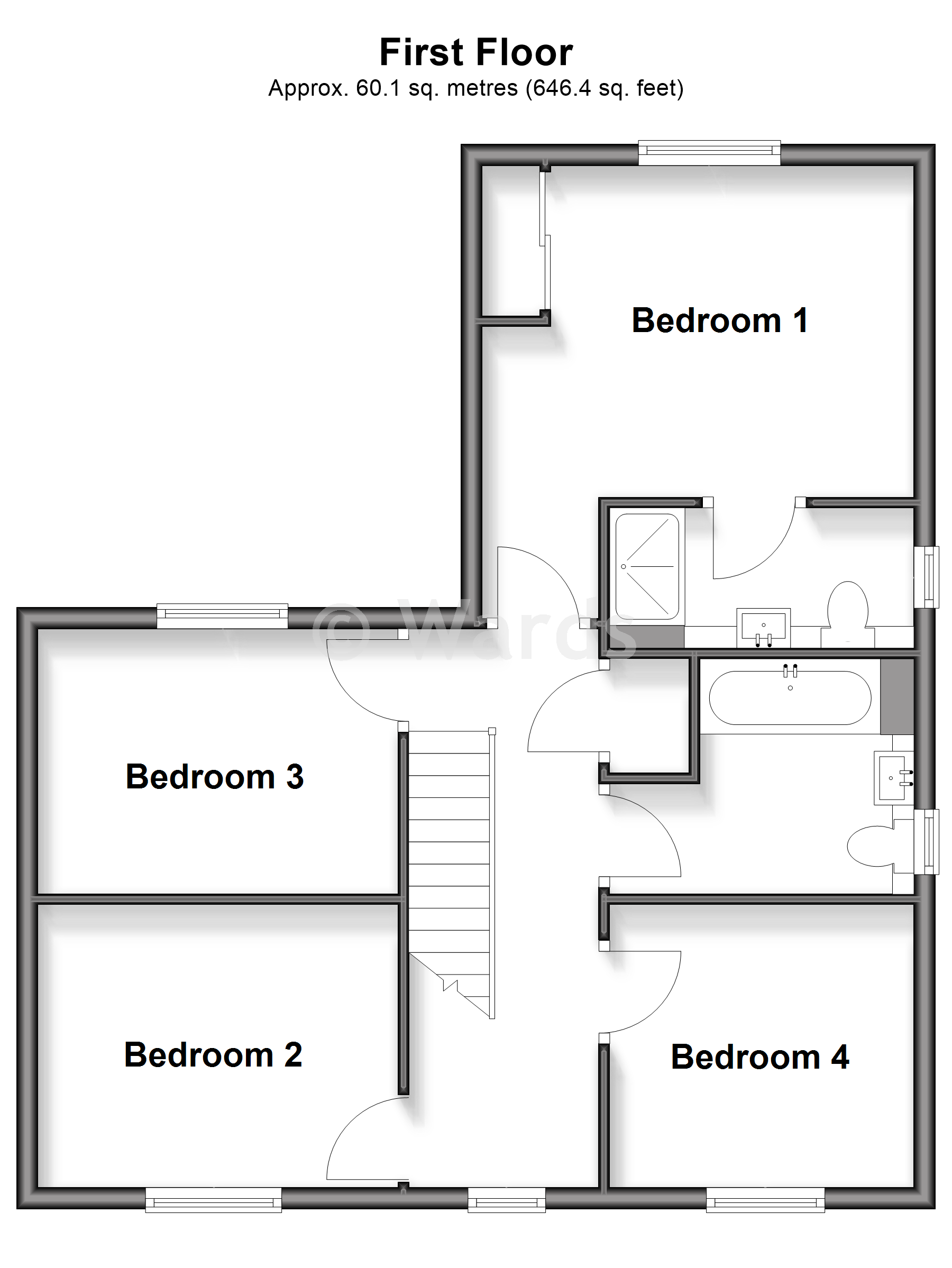 1, Galpin Court, Maidstone floorplan