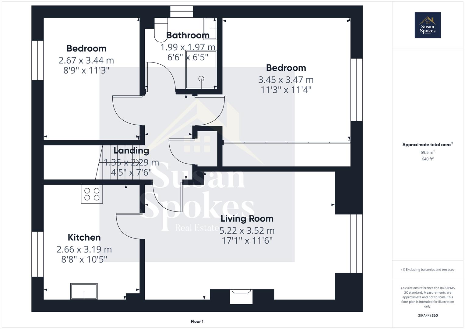 2, Selwood Court, South Shields floorplan
