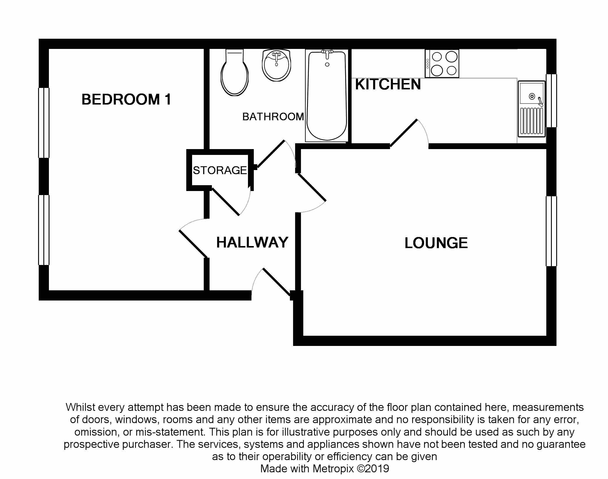 49, Ascot Court, Hampshire floorplan