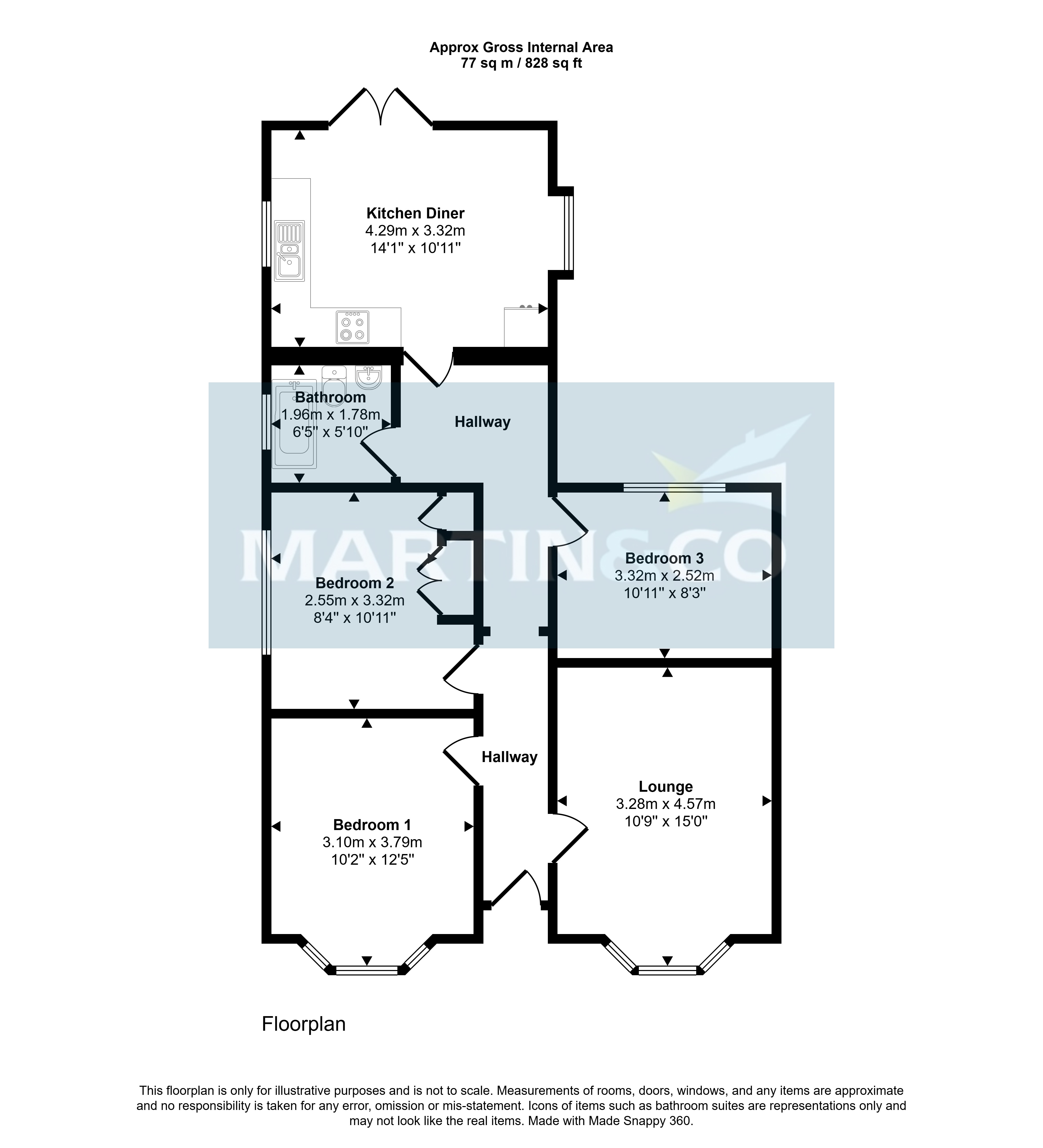 47, Beresford Road, Poole floorplan