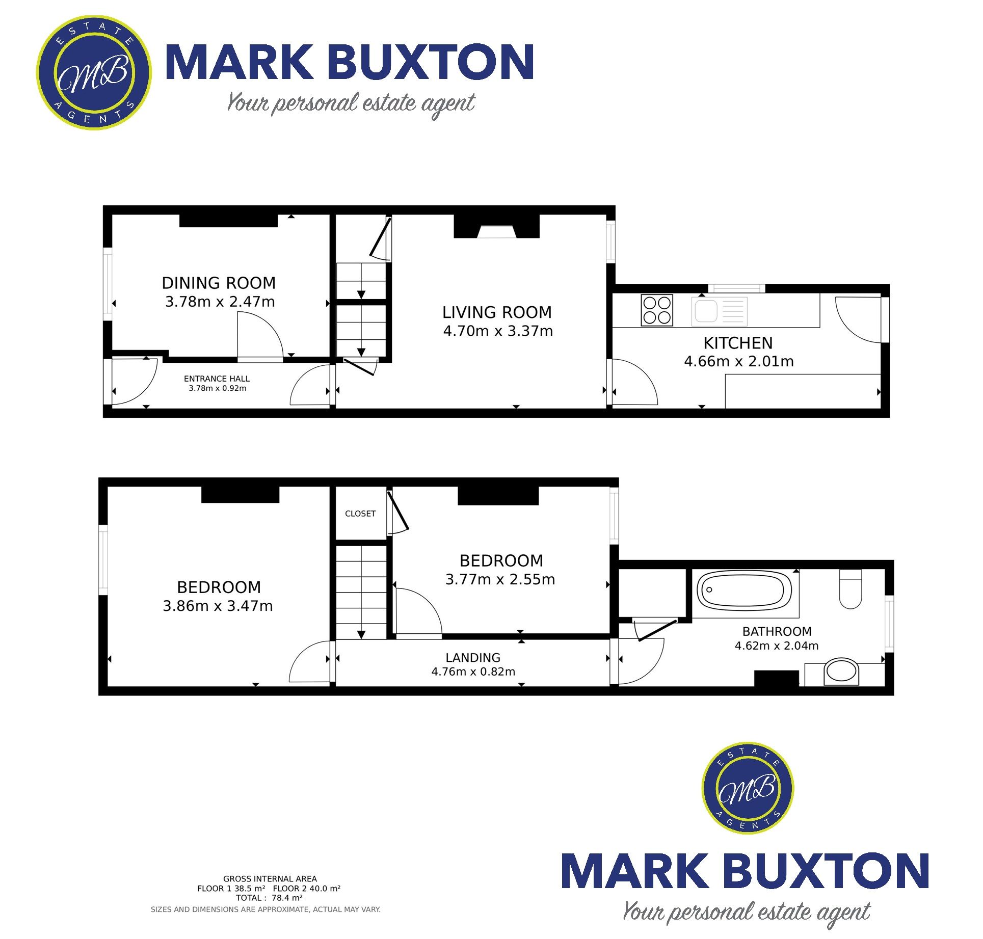 17, Adams Street, Maybank, Newcastle-under-Lyme, ST5 9PJ floorplan
