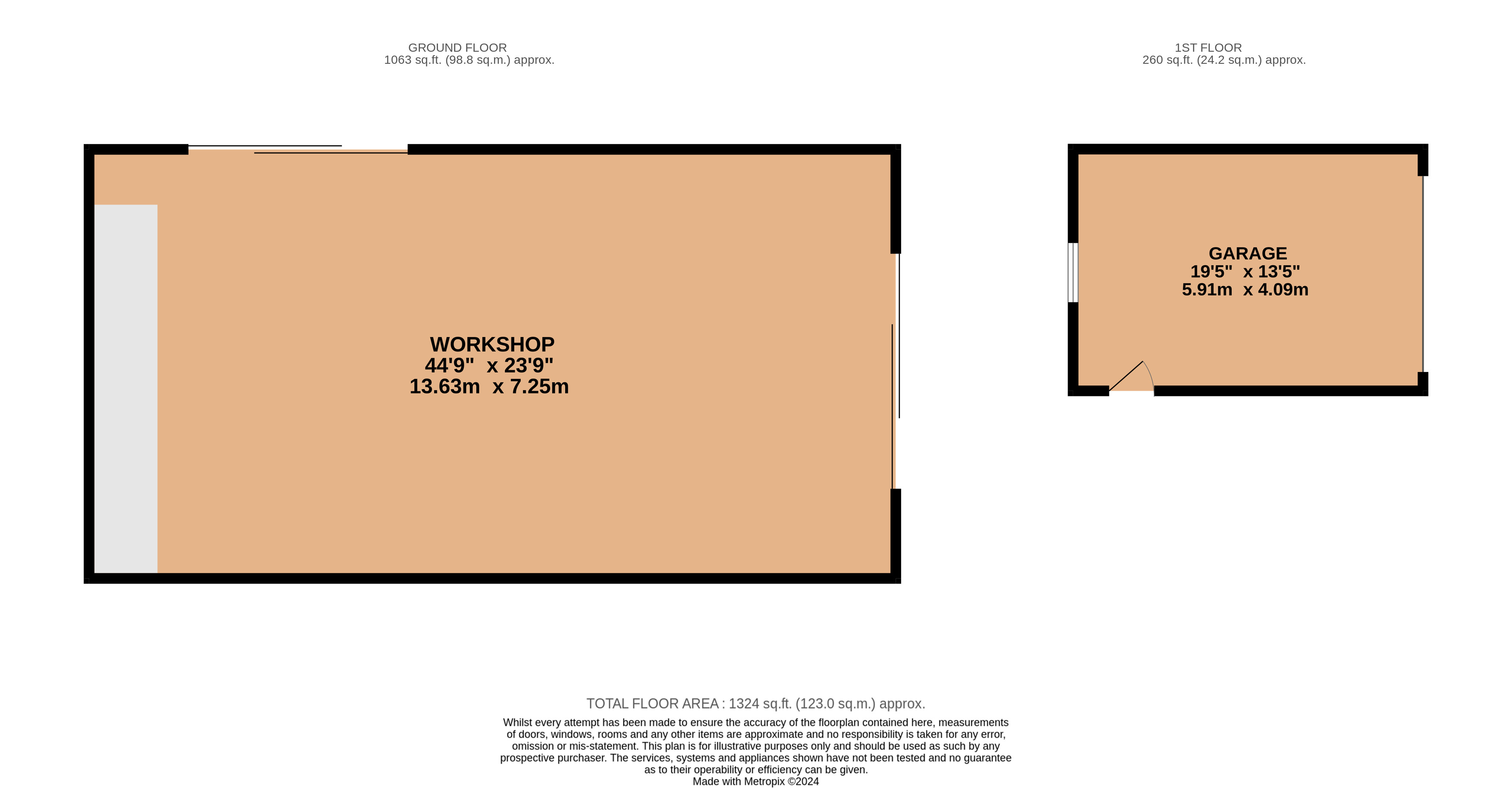Middle Merryfield,, Holsworthy, Devon floorplan
