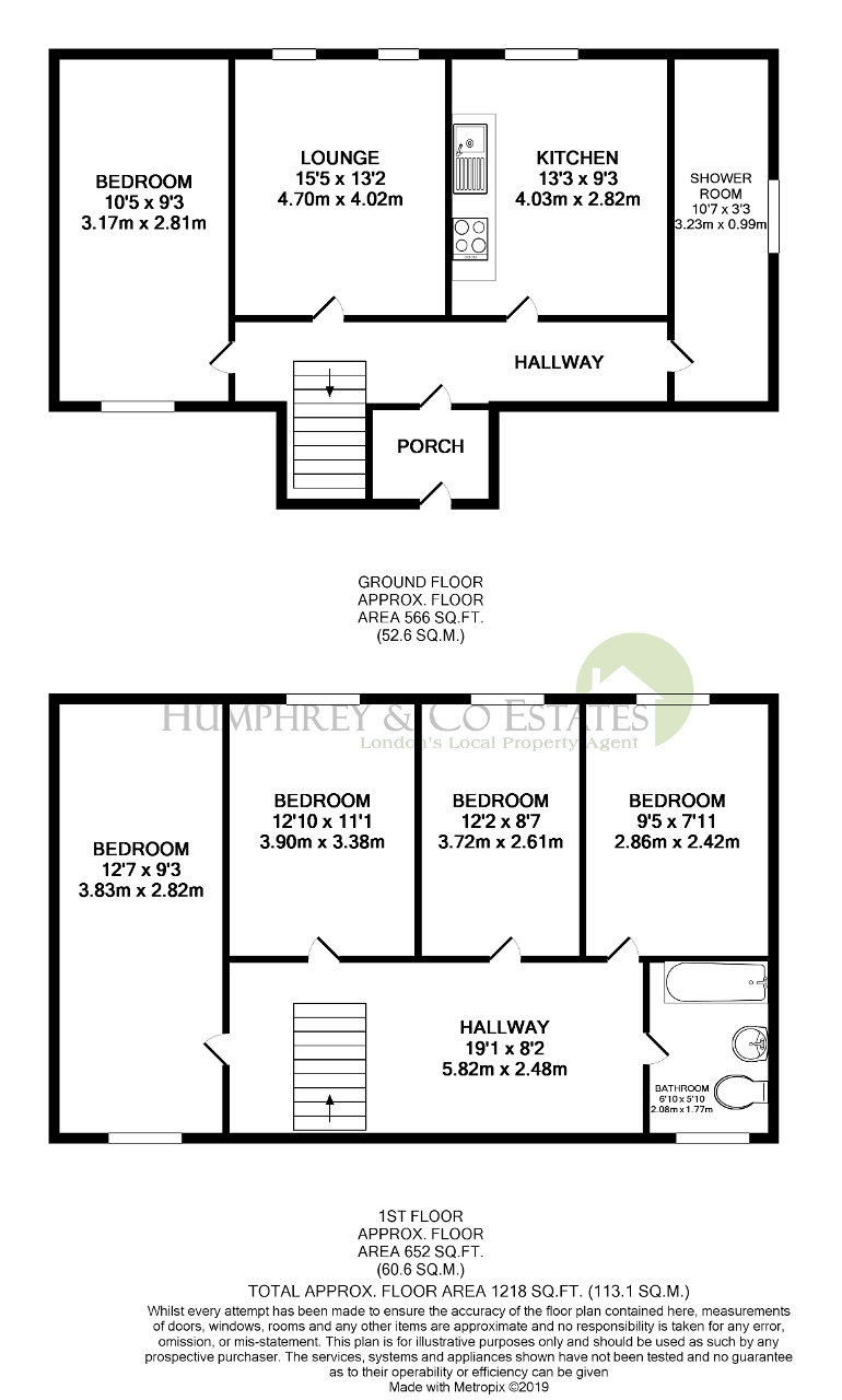 5 Bedrooms Terraced house to rent in Swift Close, London E17
