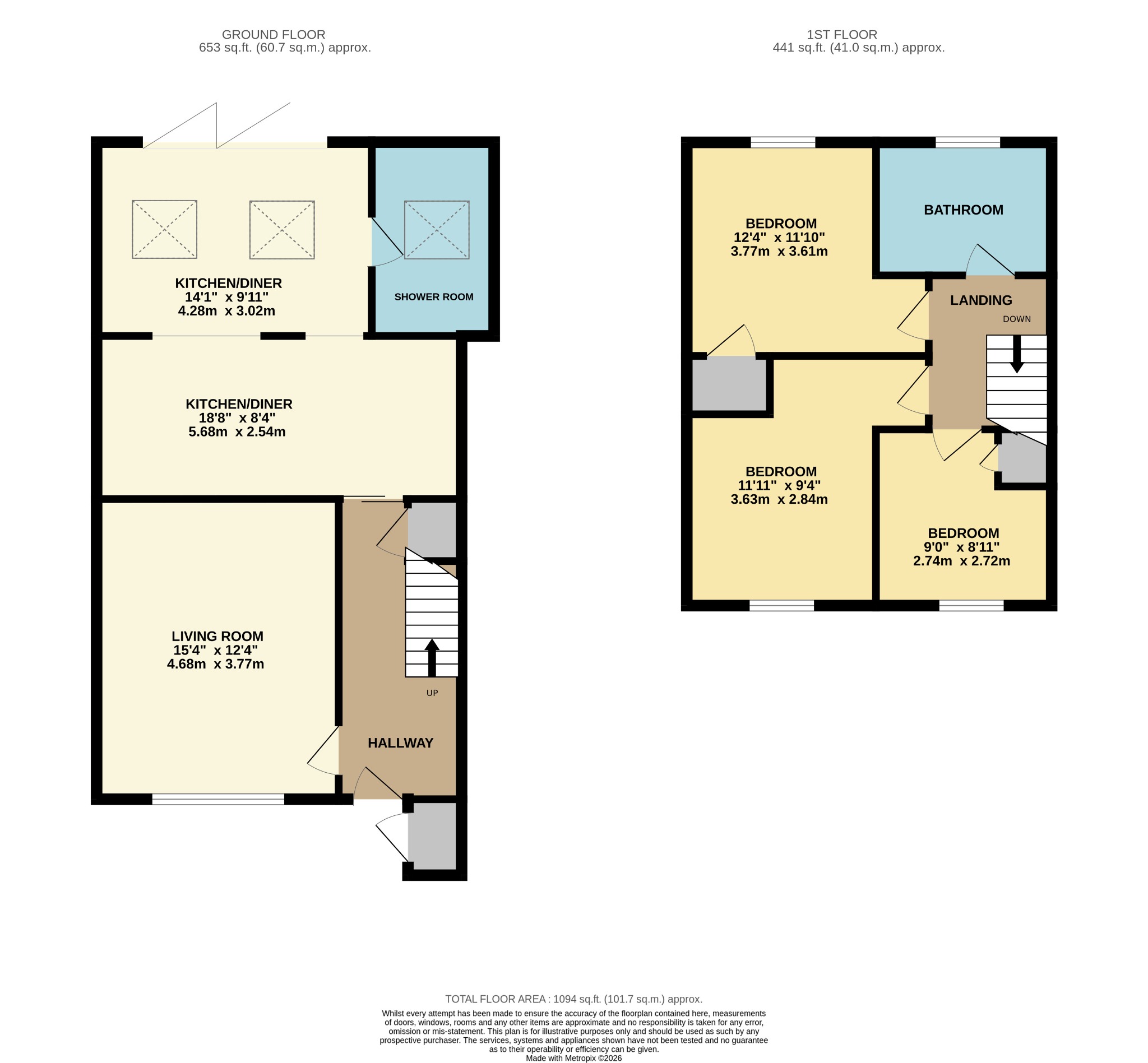 14, Woodpiece Road, Oxfordshire floorplan