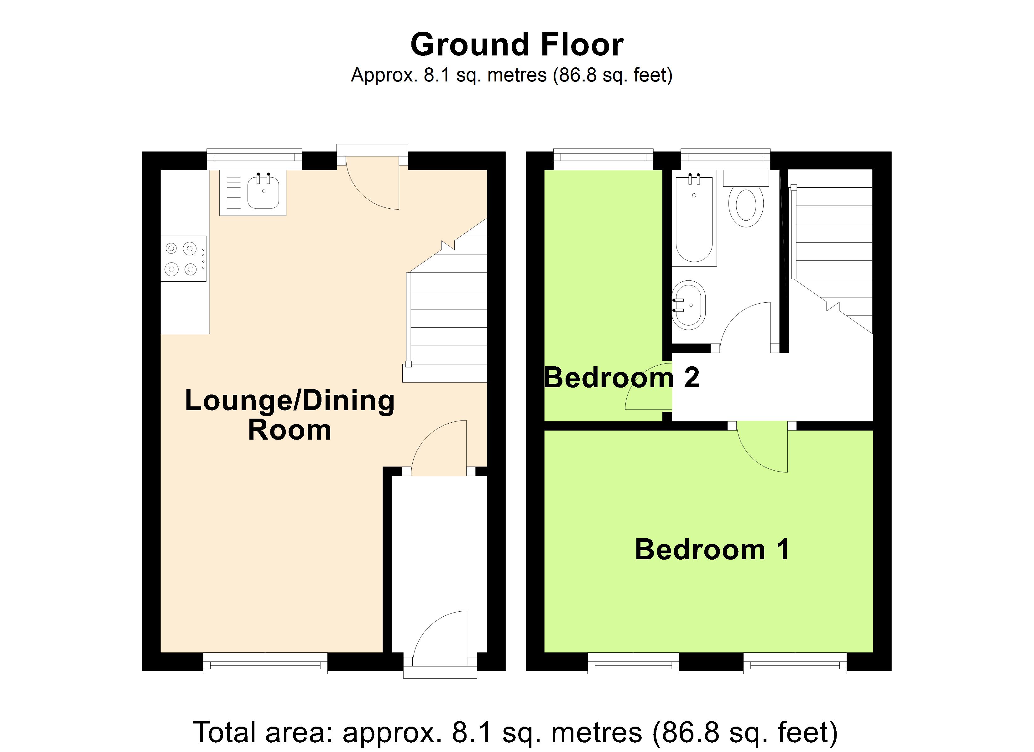 3 Shute Cottage,, Haven Head, Milford Haven floorplan