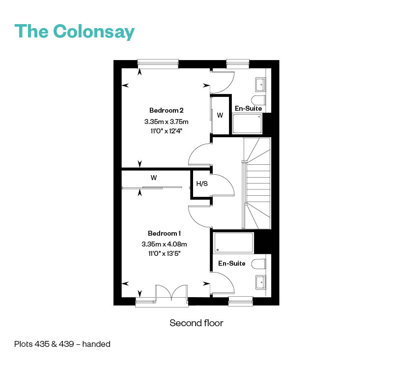 433, Off Austen Drive, Jackton, G75 7Bl floorplan