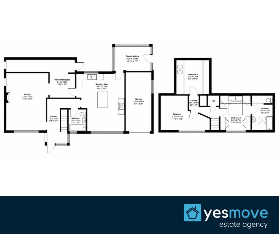 12 Hawthorn Avenue, Lancaster floorplan