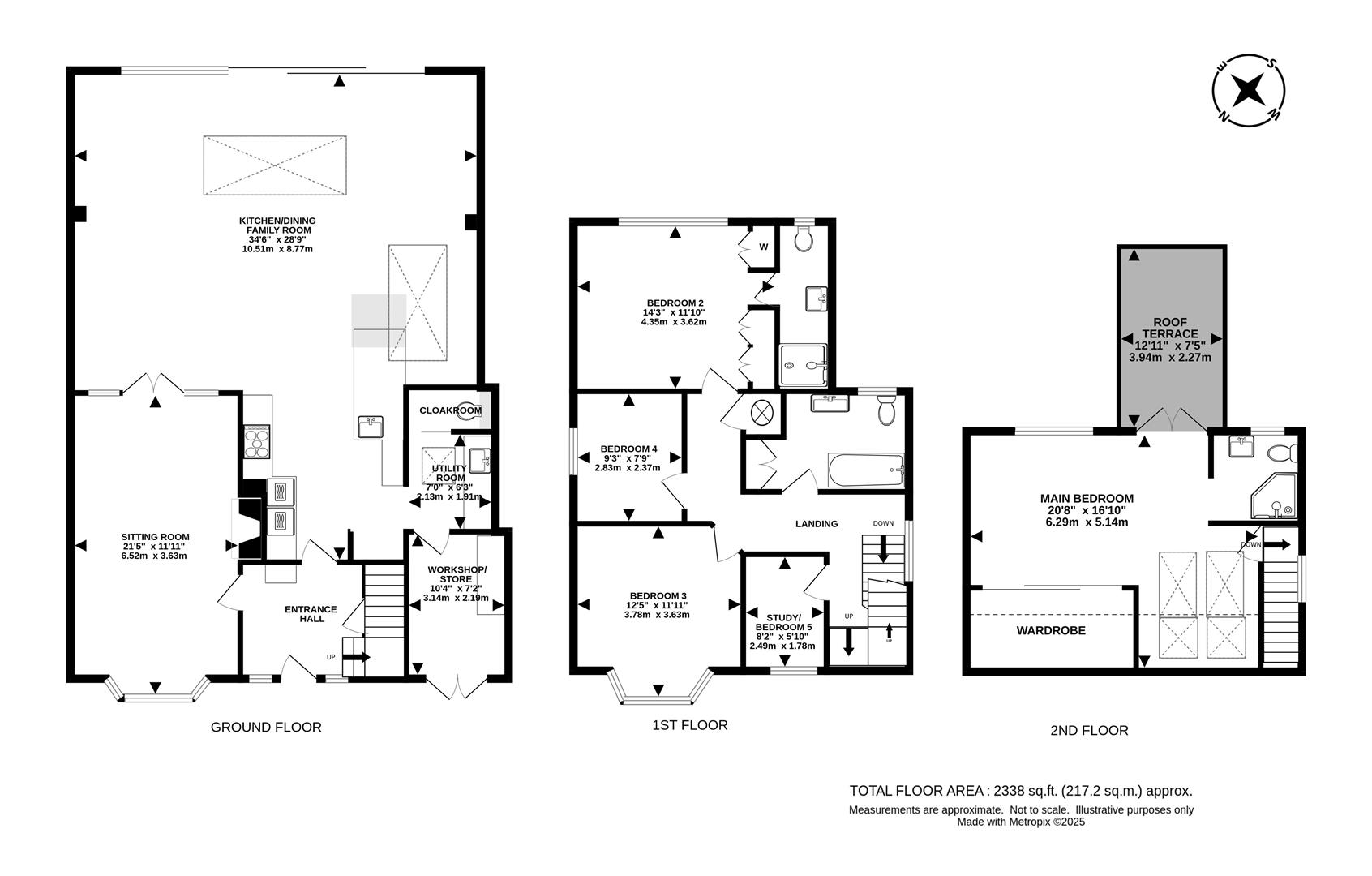 102, Chapel Way, Epsom floorplan