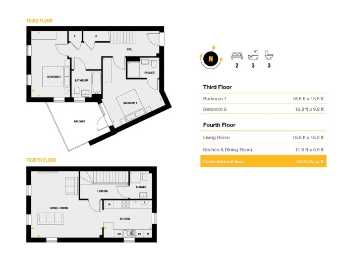 Flat 13 Eldon Court,, Eldon Park, South Norwood floorplan