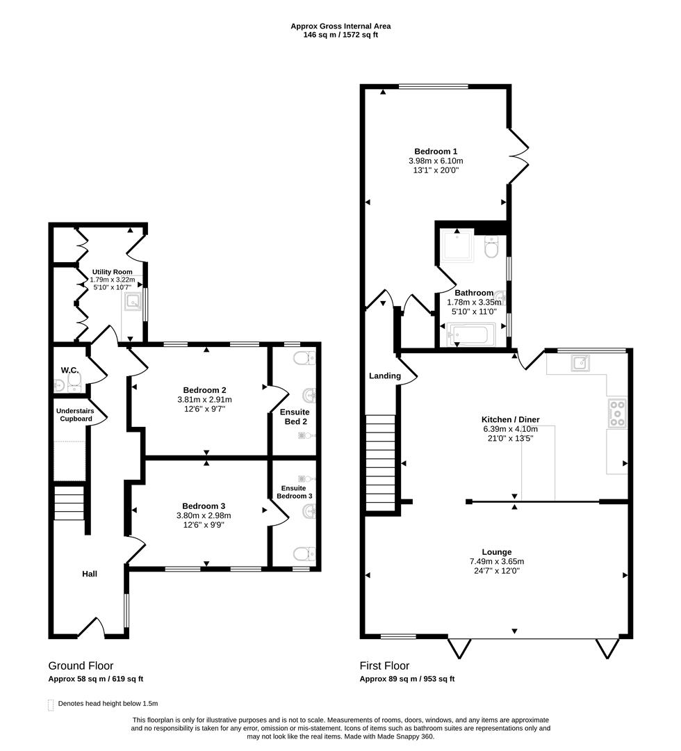 45, Church Road, Milford Haven floorplan