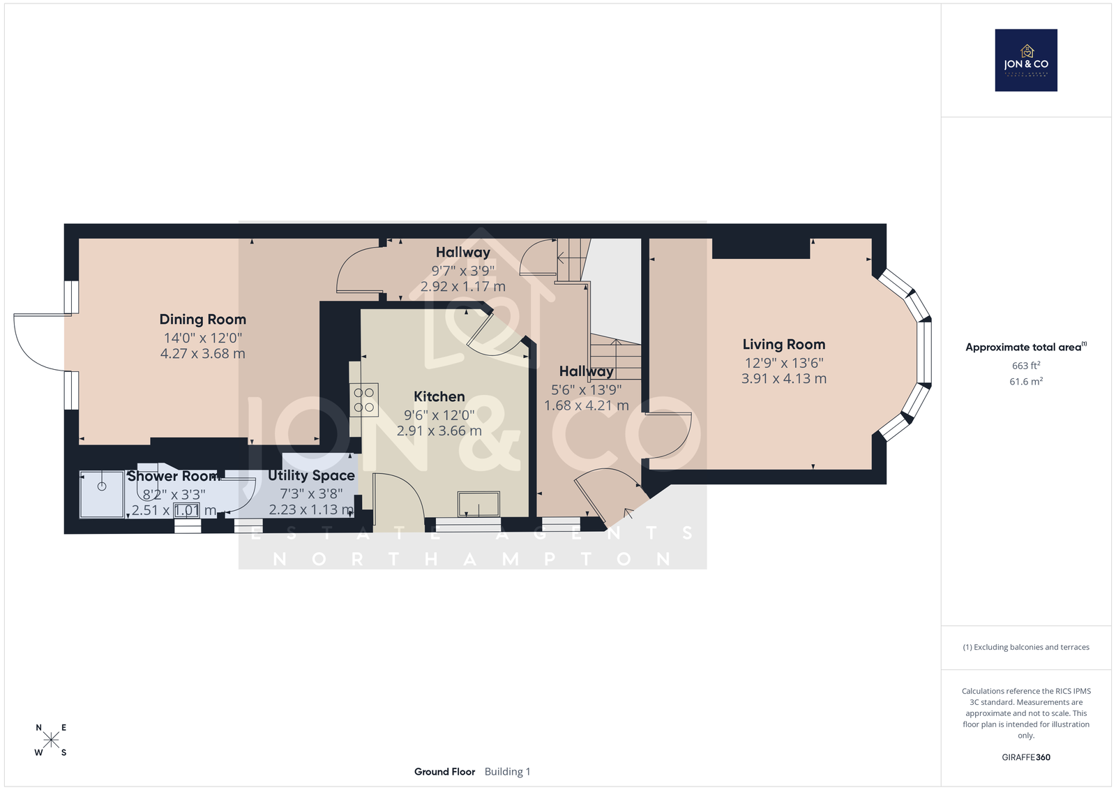 61, The Drive, Northampton floorplan