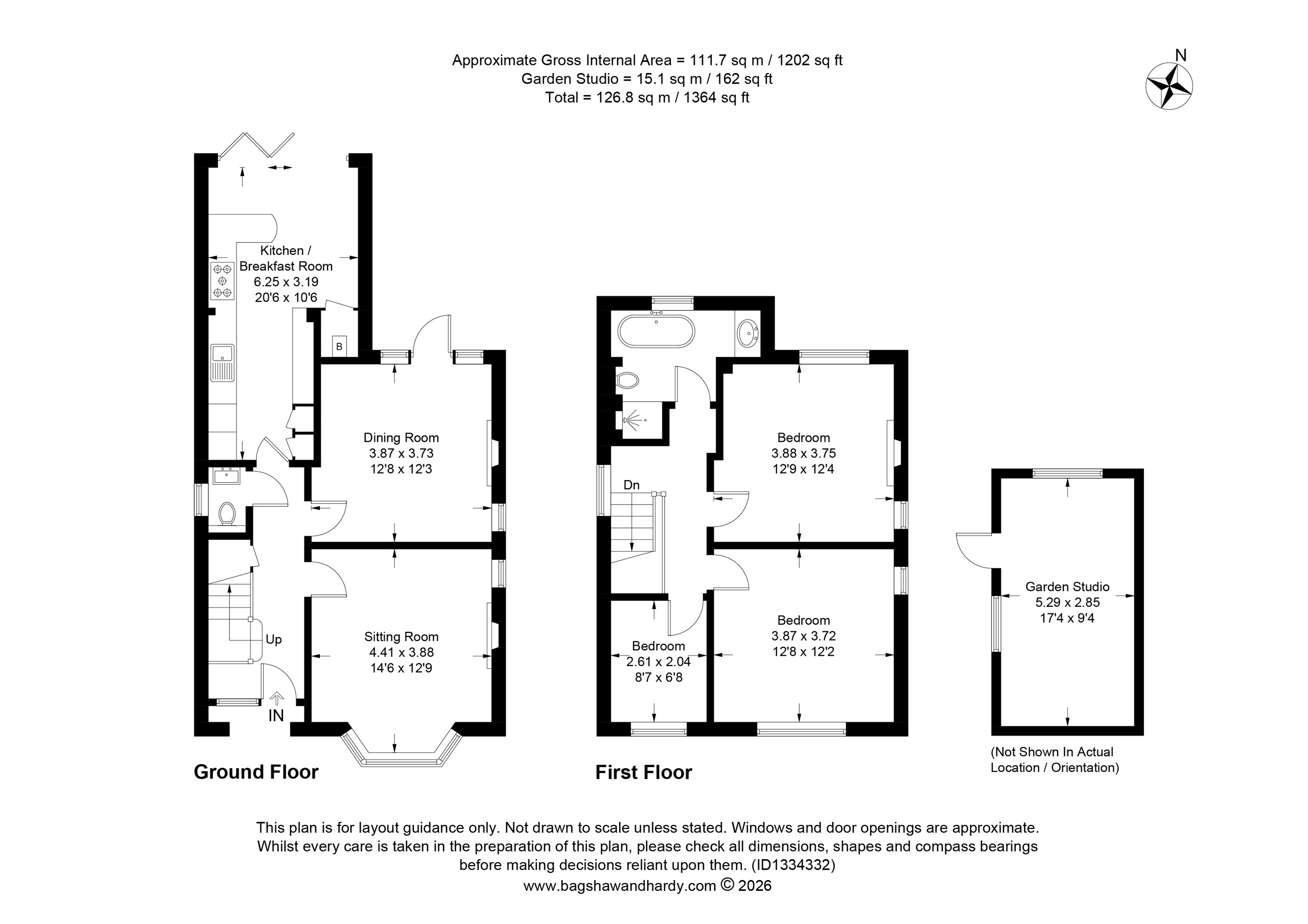 54 Court Road, Caterham floorplan