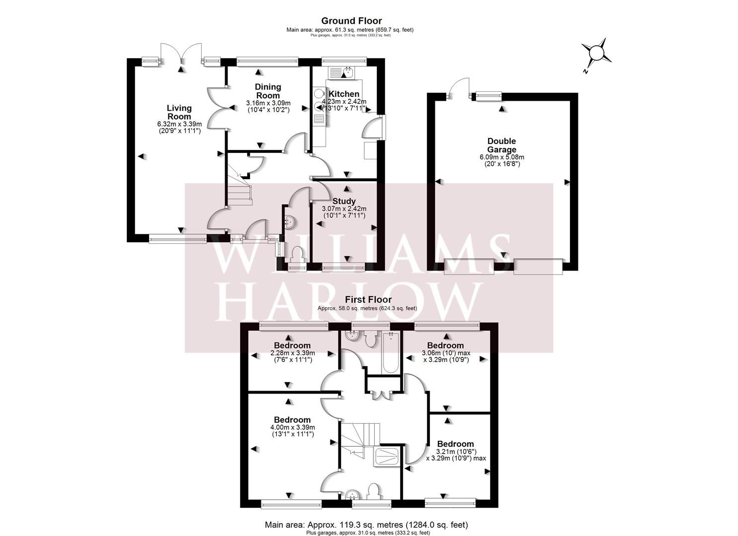 11, Milstead Close, Tadworth floorplan