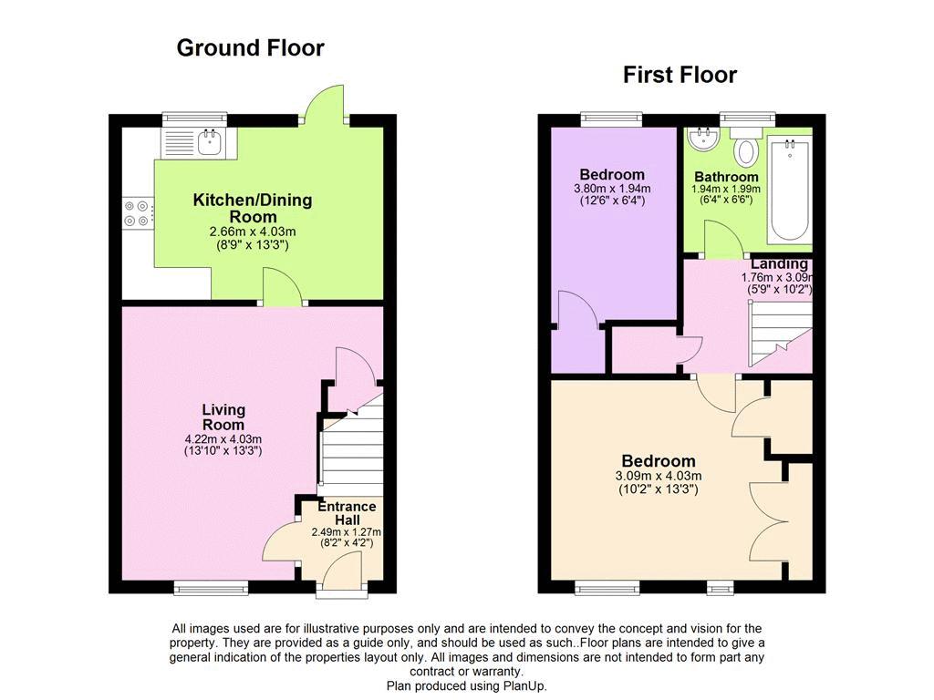 43, The Cornfields, Basingstoke floorplan