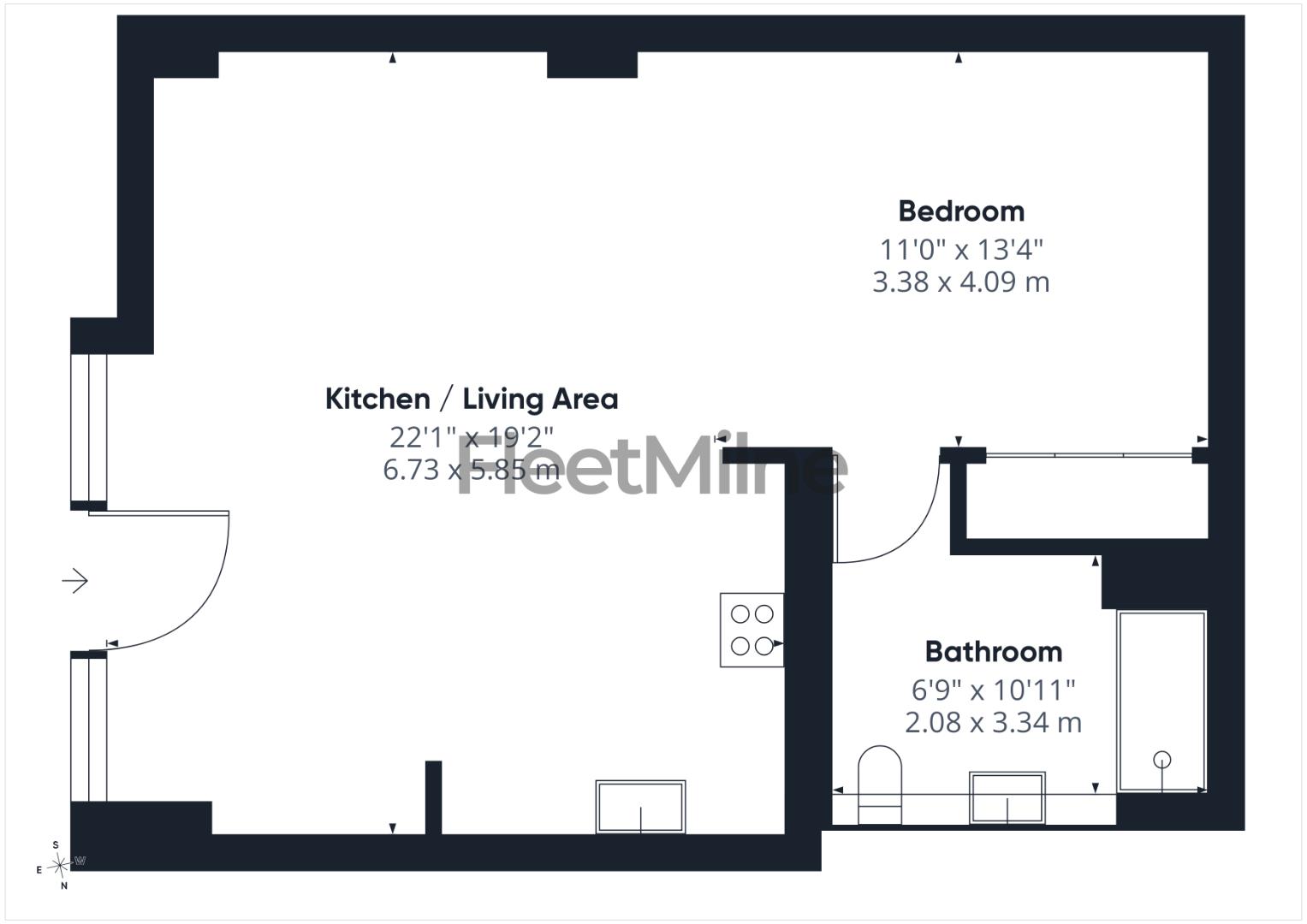 Kenyon Forge, Birmingham floorplan