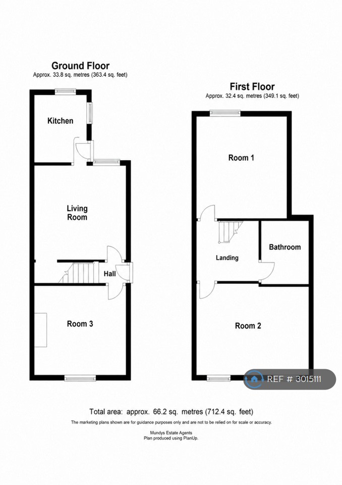 Montague Terrace, Lincoln floorplan