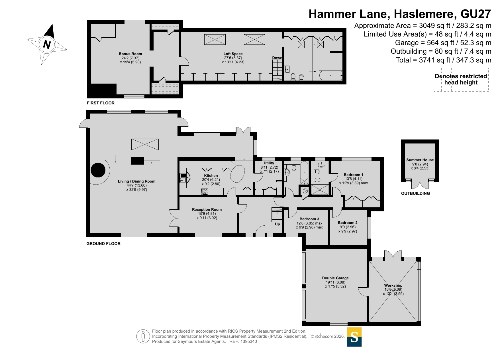 Hollybank, 37, Hammer Lane, West Sussex floorplan