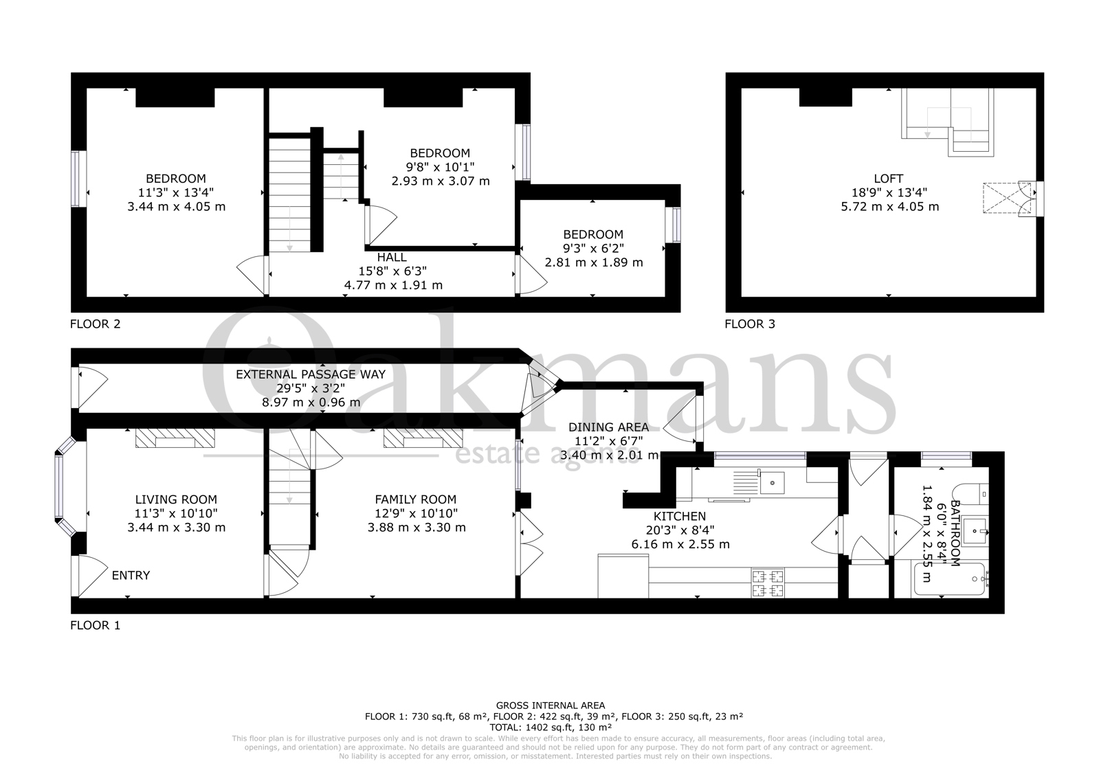 191, Barrows Road, West Midlands floorplan