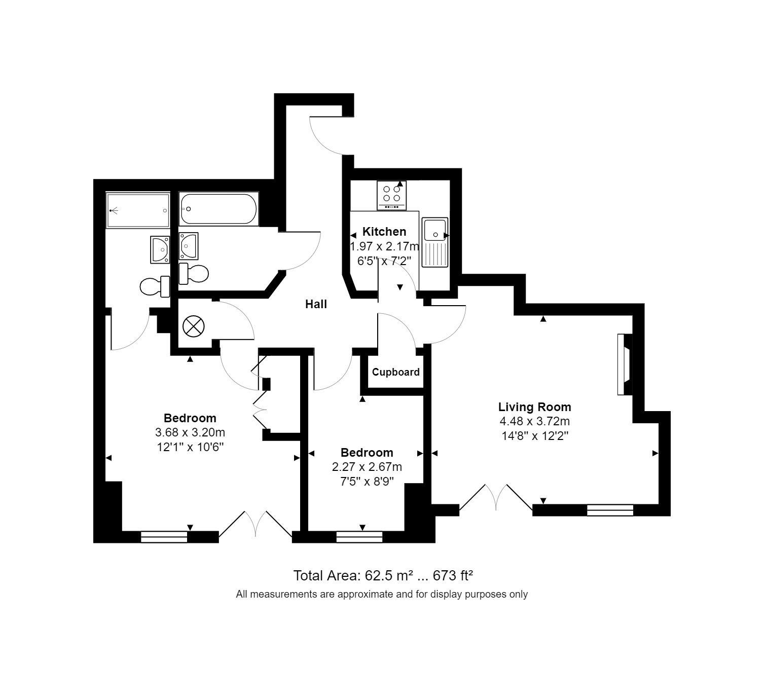 Flat 6 The Picture House,, Cheapside, Reading floorplan