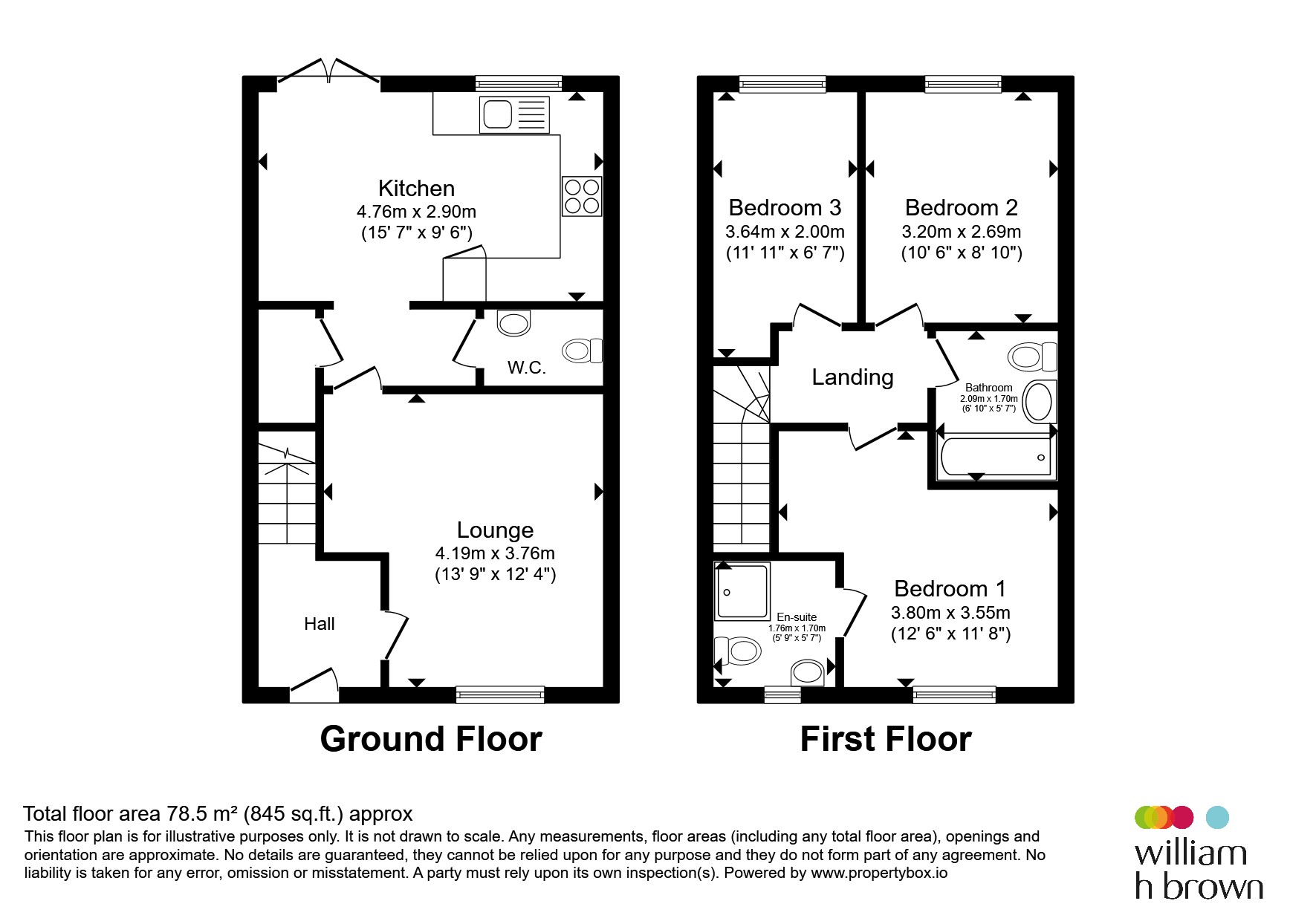 15, Hawk Drive, Doncaster floorplan
