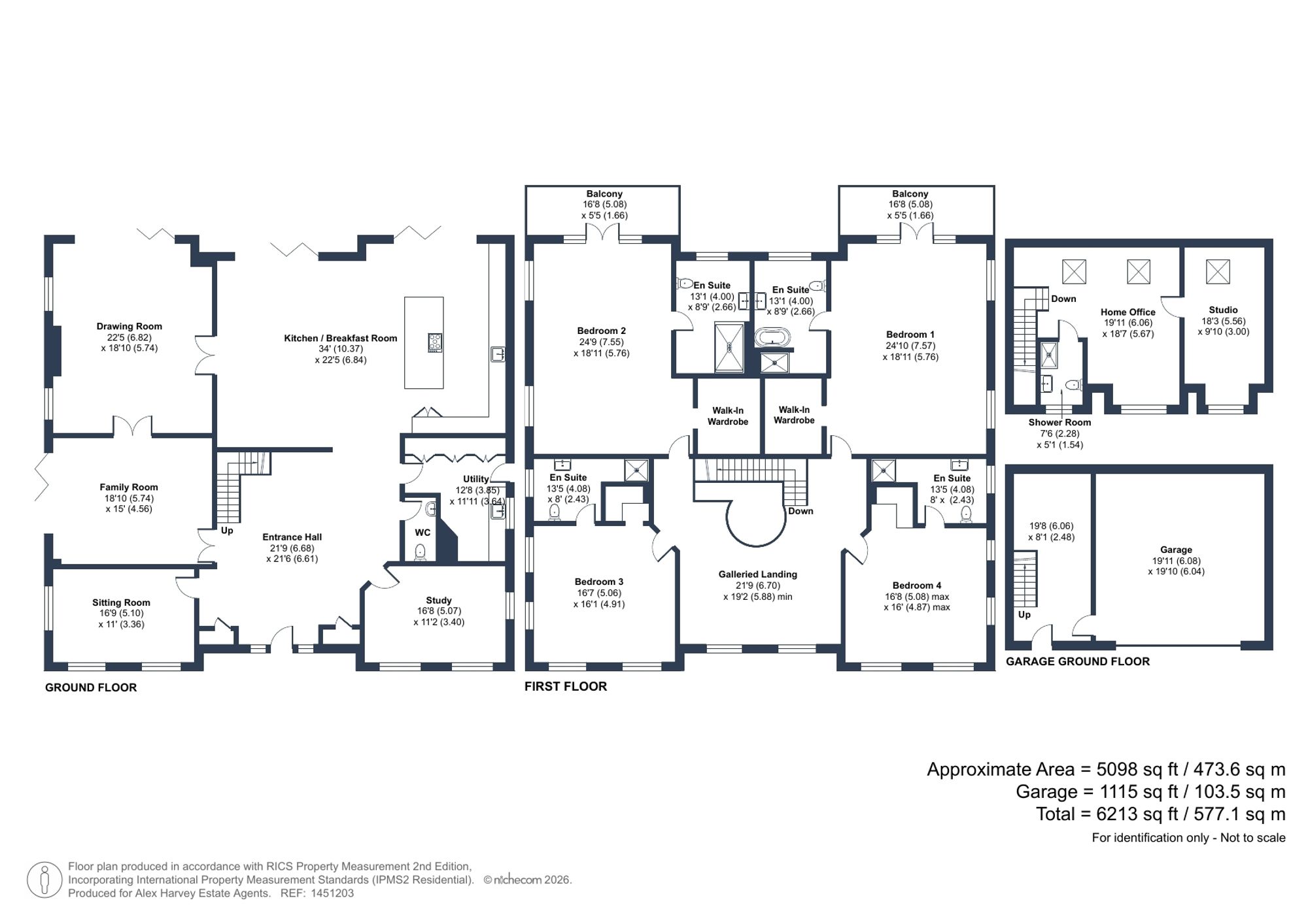Hurstwood House Roundstreet Common, Billingshurst floorplan