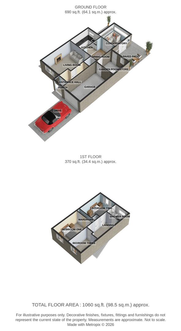 Gloucester Walk, Westbury floorplan