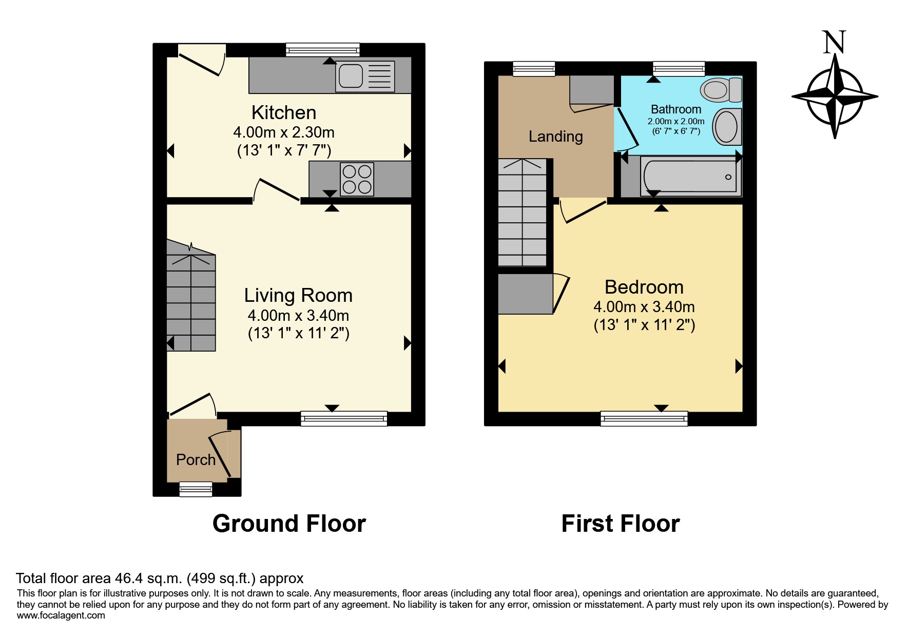 23, Harrow Glade, York floorplan