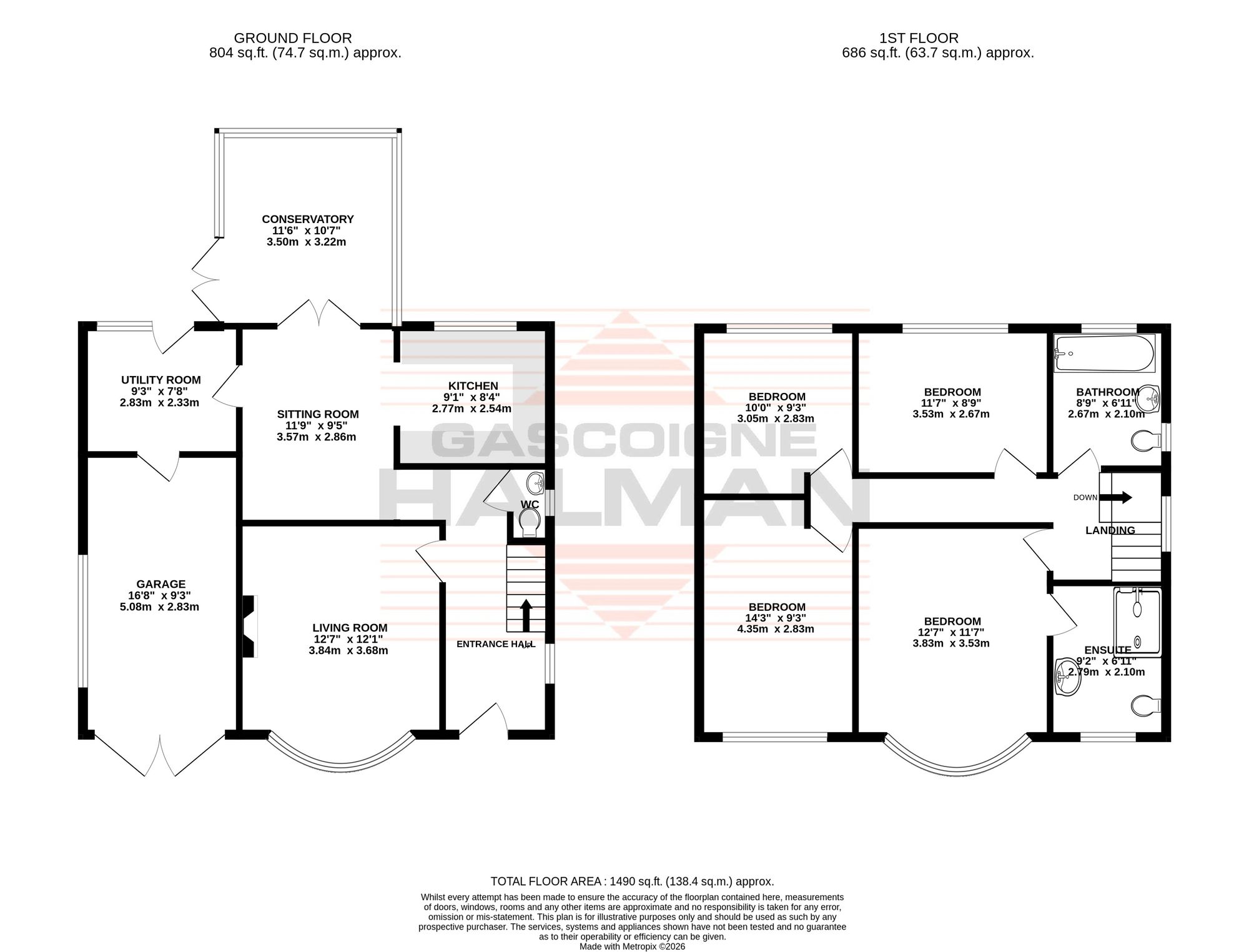 42 Sunningdale Avenue, Sale floorplan