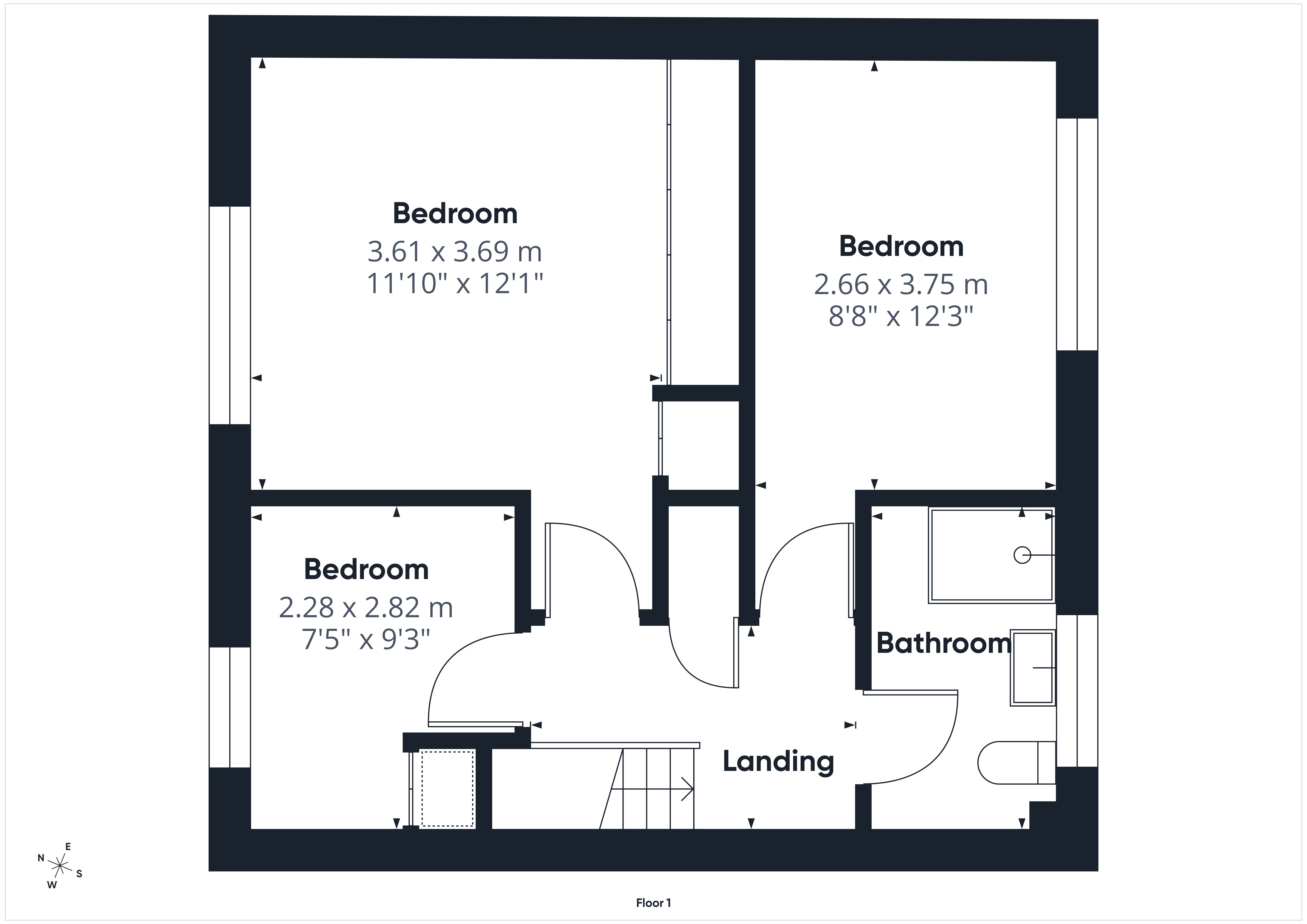 14, Seabrook Place, Ross-on-Wye floorplan
