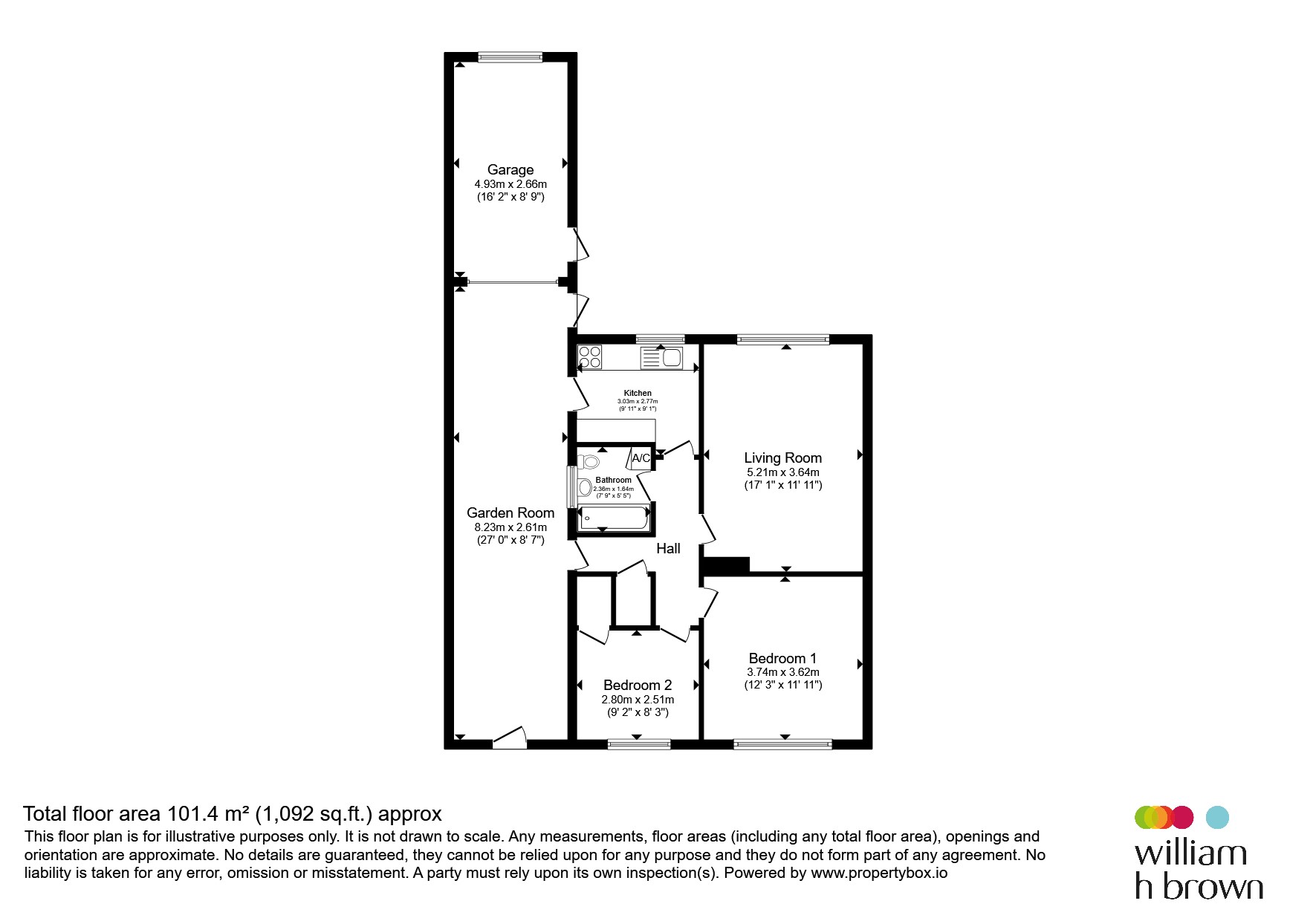 8, Craithie Road, Worksop floorplan