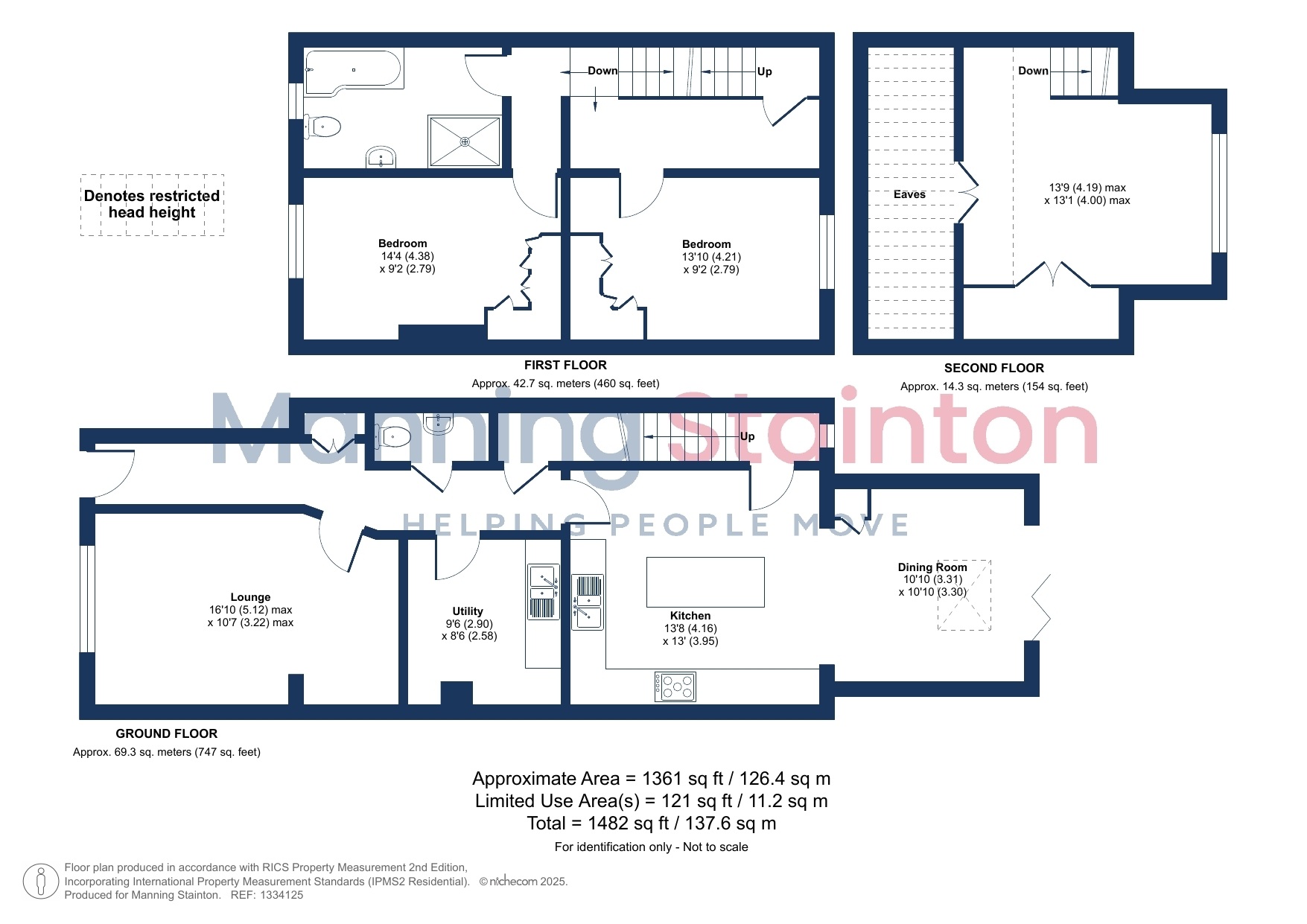 2, Cliffe Terrace, Wakefield floorplan