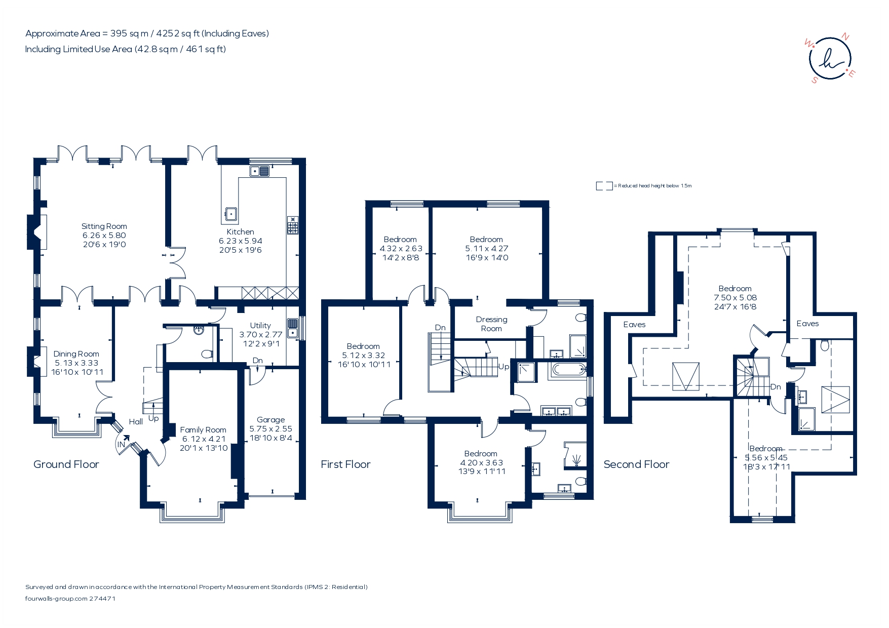 307, Fir Tree Road, Epsom floorplan