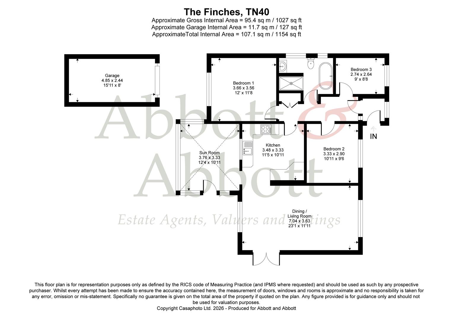 30, The Finches, Bexhill-On-Sea floorplan