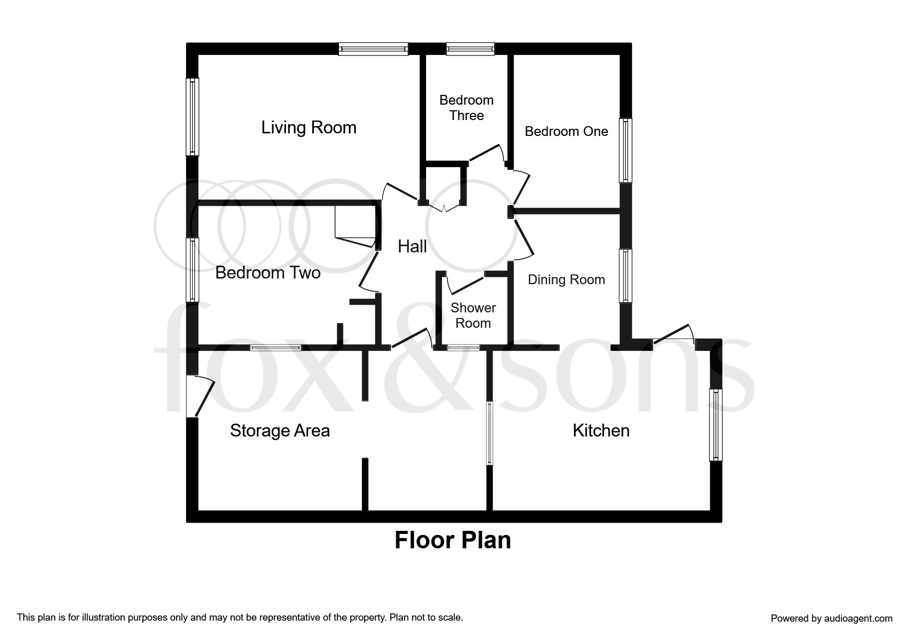 3 Bedrooms Detached bungalow for sale in Pinnex Moor Road, Tiverton EX16