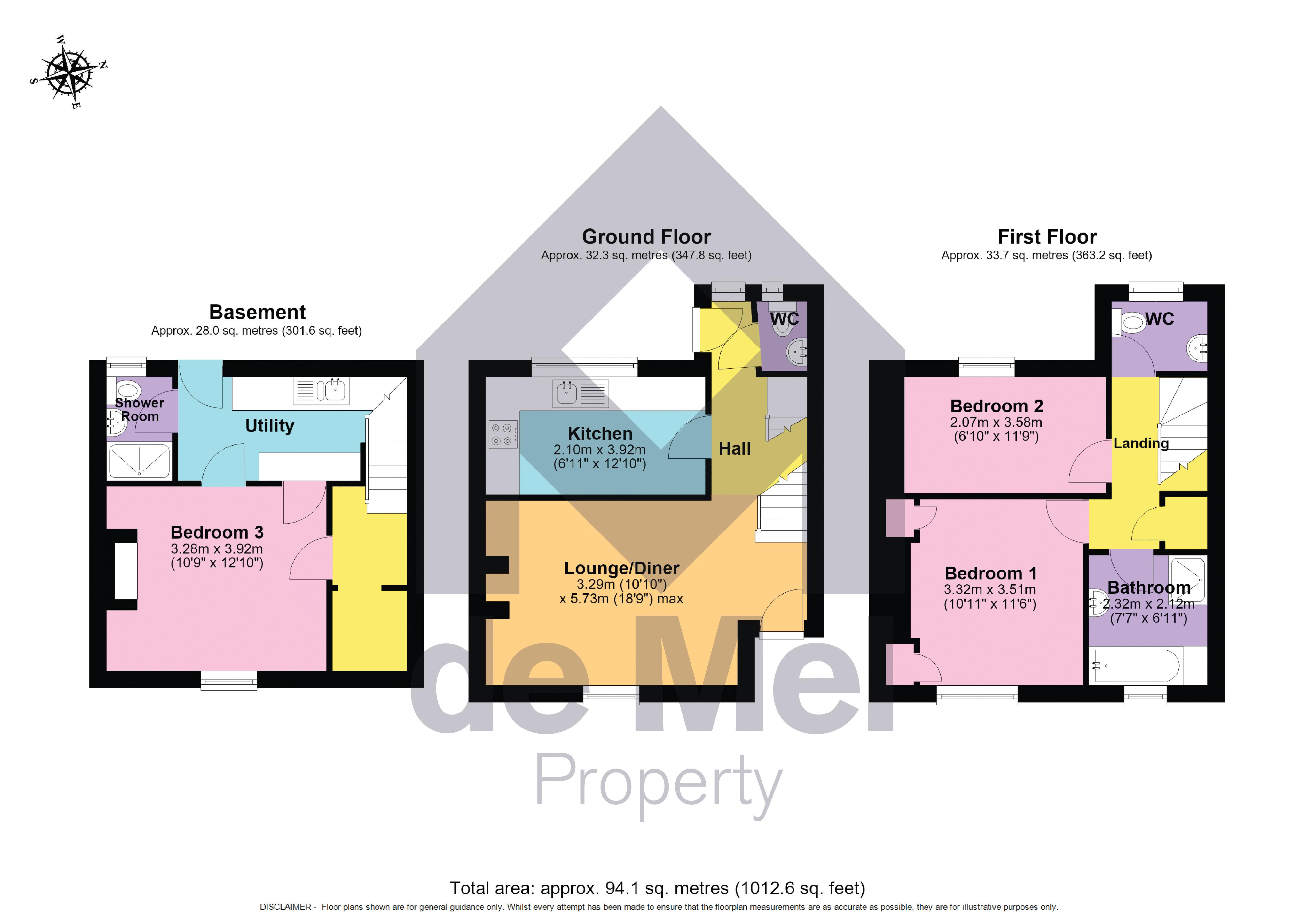 7, Albert Place, Cheltenham floorplan
